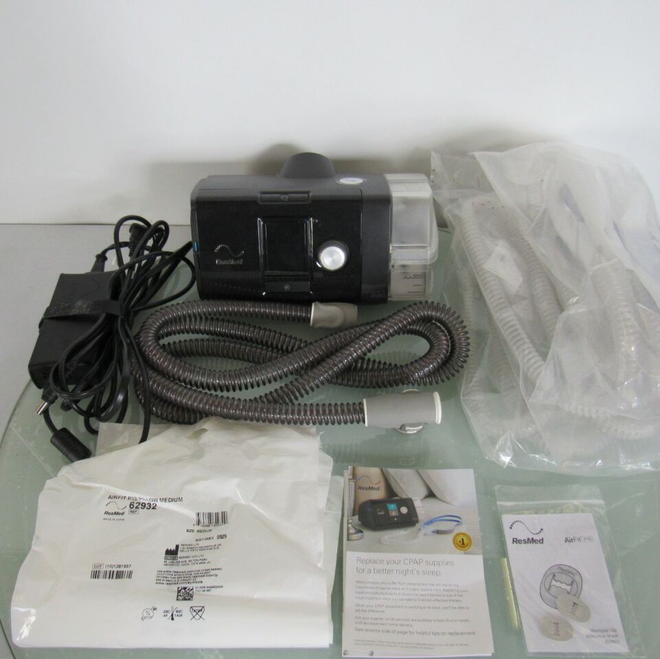 RESMED AirSense 10 AutoSet System + Spare Tubing X-Ray Tube
