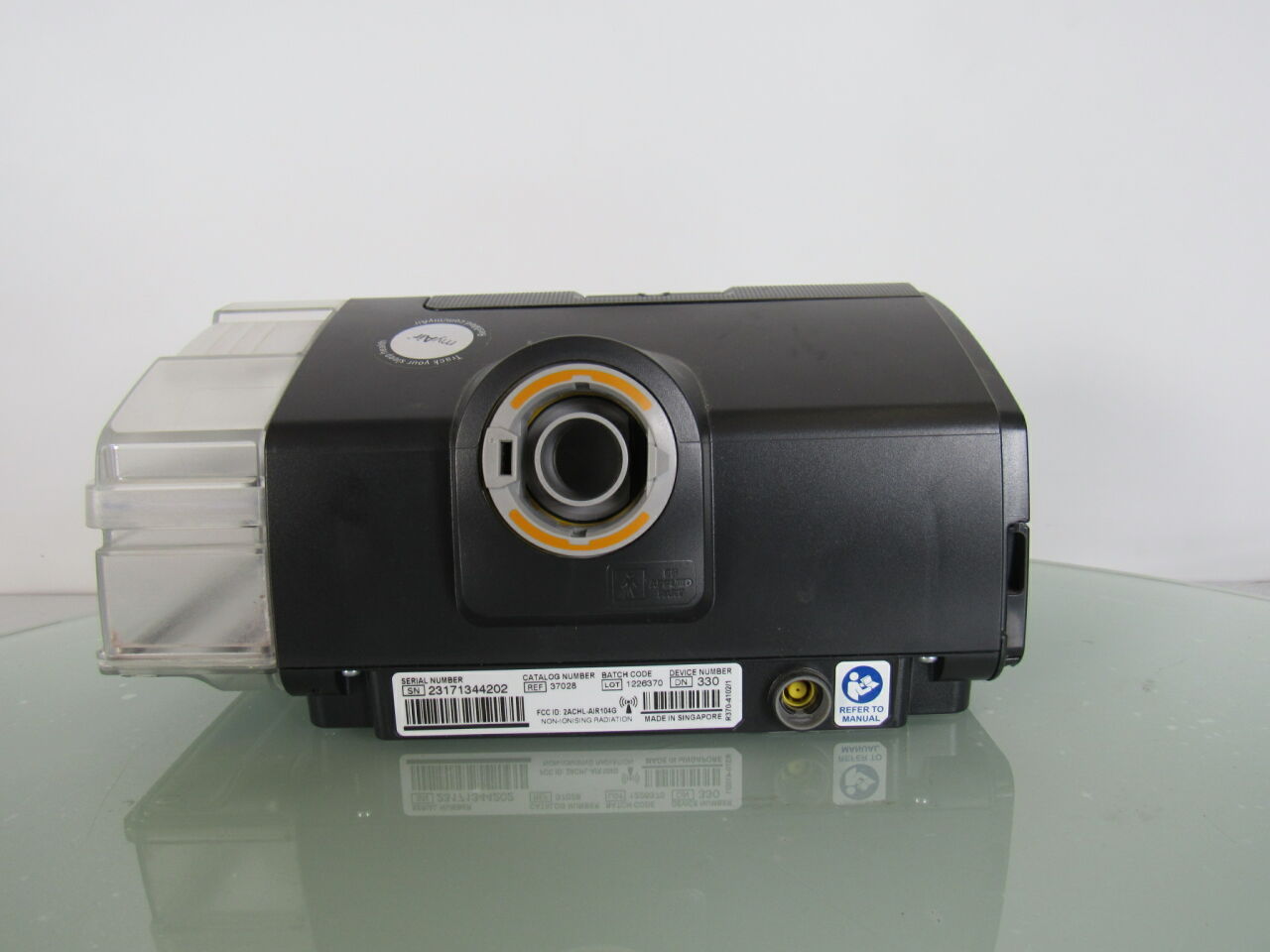 RESMED AirSense 10 AutoSet System + Spare Tubing X-Ray Tube