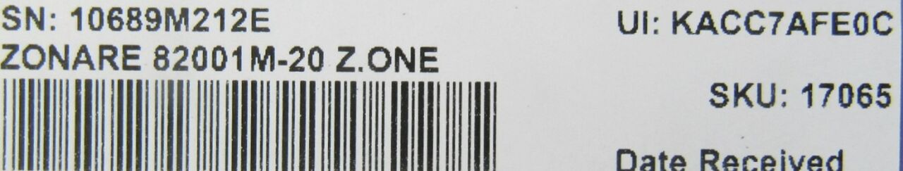 ZONARE 82001M-20 Z.ONE - Lot of 2 Scan Modules