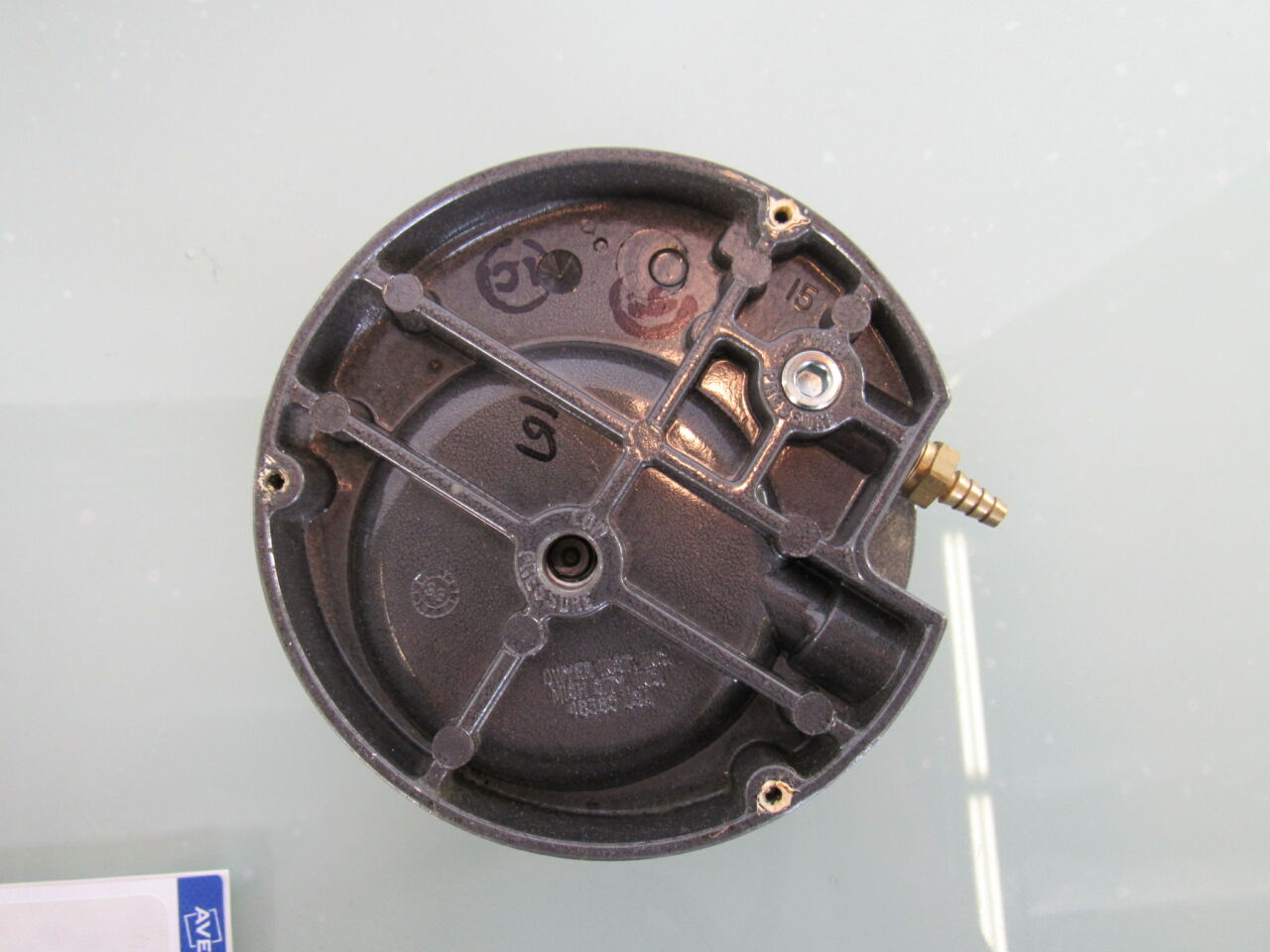 DWYER 2000-80CM Magnehelic Pressure Gauge Pressure Tester
