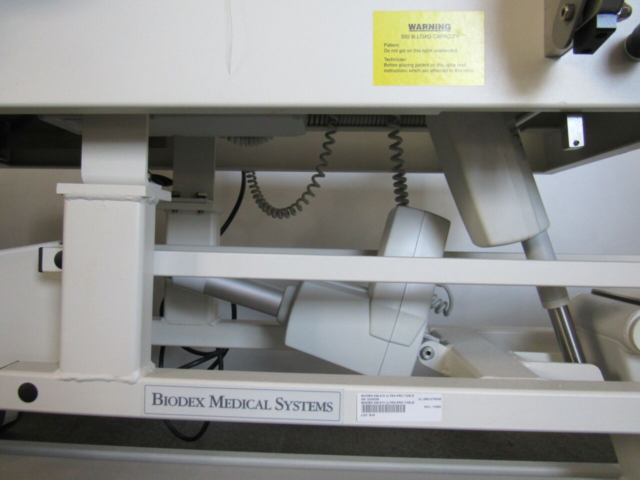 BIODEX 056-672 Ultra Pro Ultrasound Table