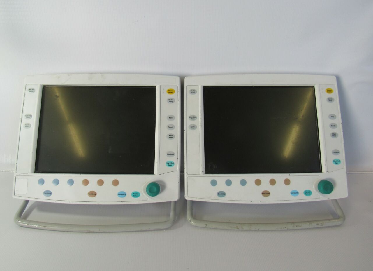 GE DATEX-OHMEDA 1011-8084-000 AISYS - Lot of 2 Anesthesia Monitor