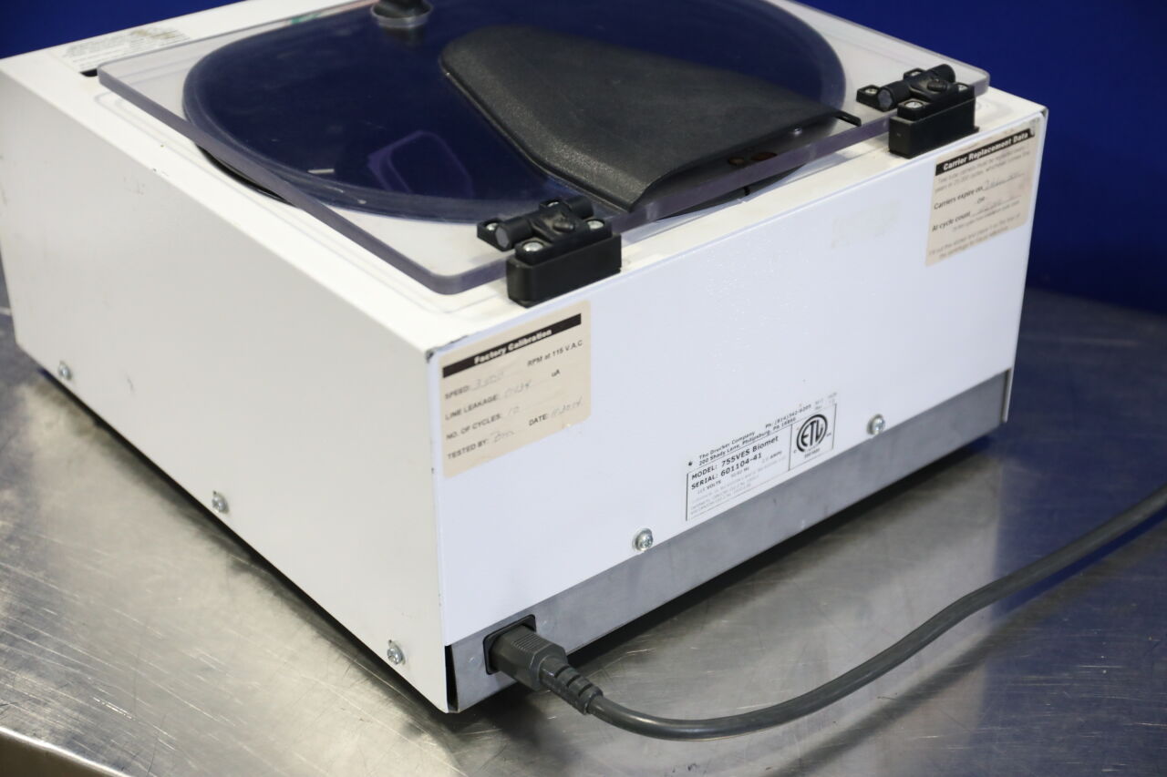 DRUCKER 755VES Biomet Centrifuge