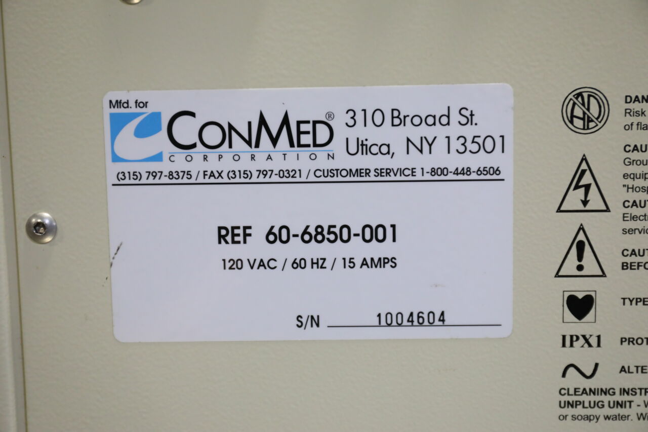 CONMED 1000 SES Smoke Evacuator