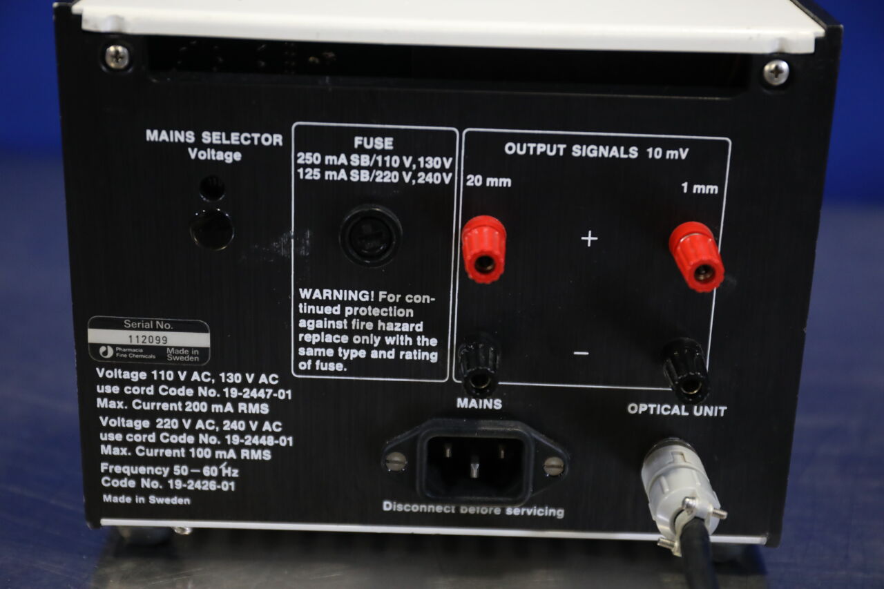 PHARMACIA UV-2 Monitor