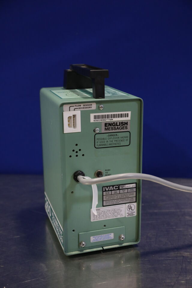 IVAC 260IAR Pump IV Infusion