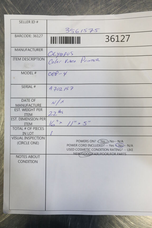 OLYMPUS OEP-4 Printer