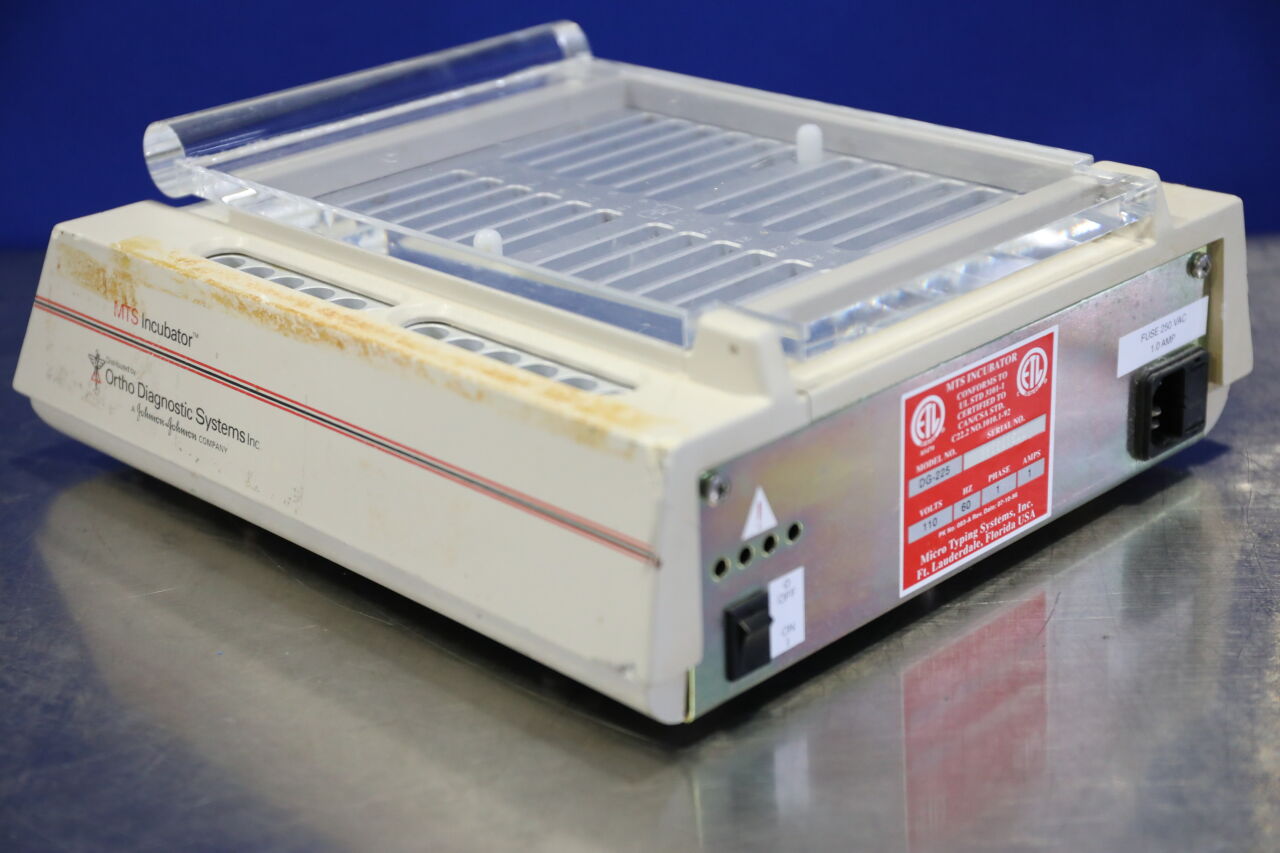 MICRO TYPING SYSTEMS DG-225 Incubator