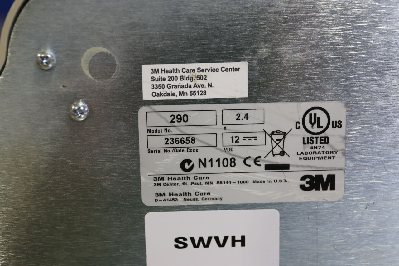 3M Attest Auto Reader 290 Incubator