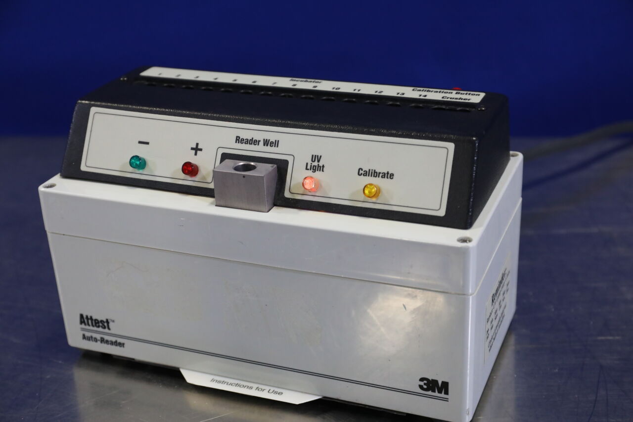 3M Attest Auto Reader 190 Rapid Readout Biological Indicator