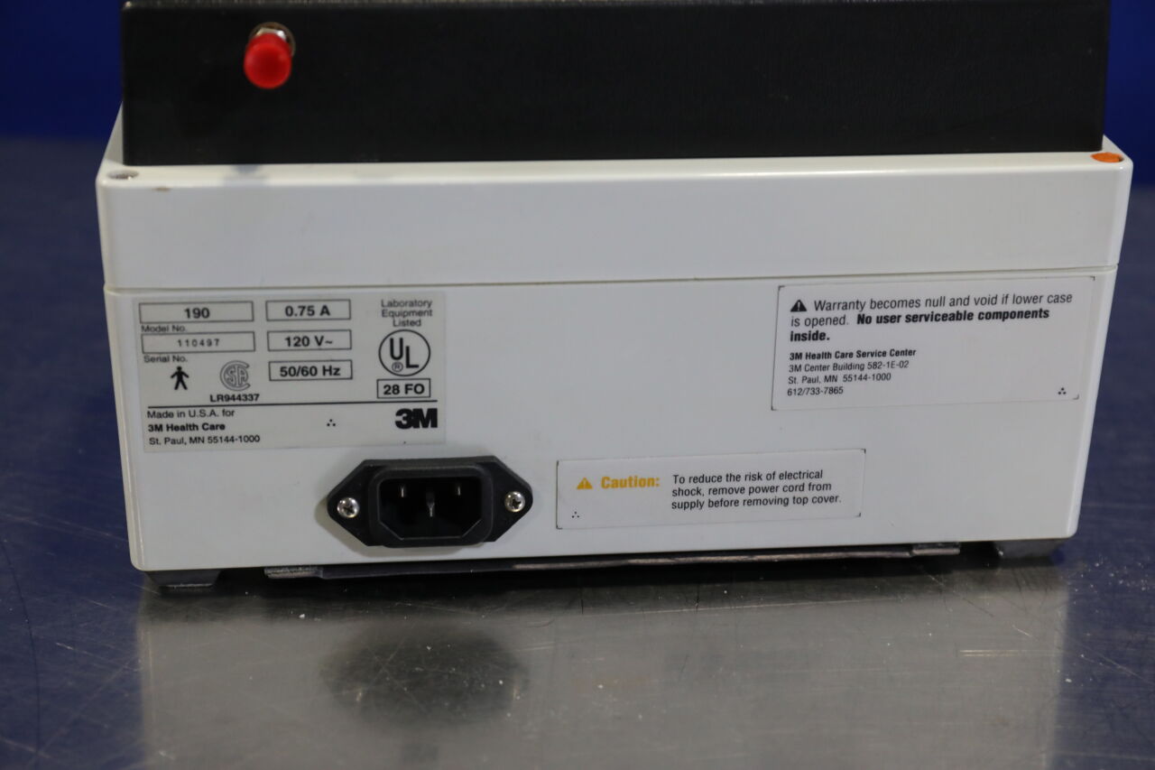 3M Attest Auto Reader 190 Rapid Readout Biological Indicator