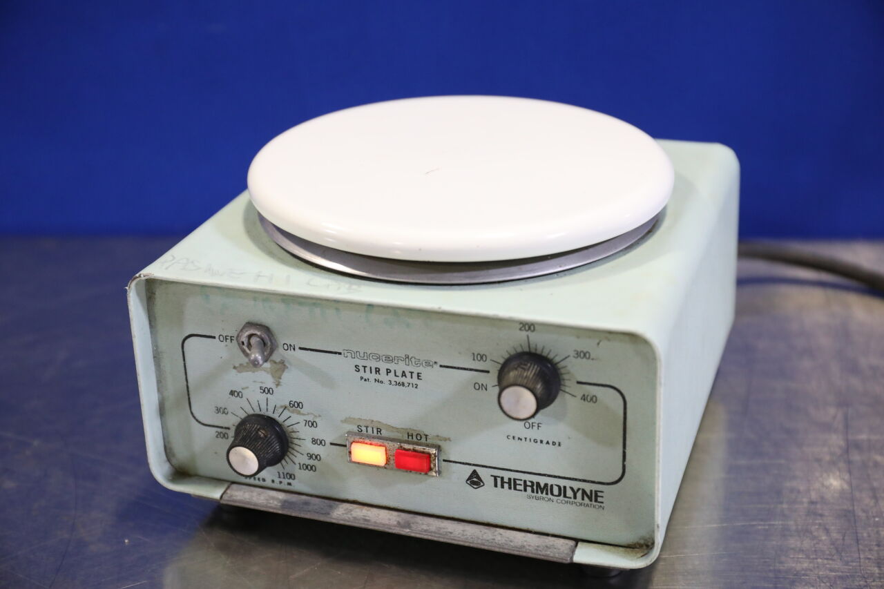 THERMOLYNE SYBORN Nucerite SP-11715 Hot , Stir Plate