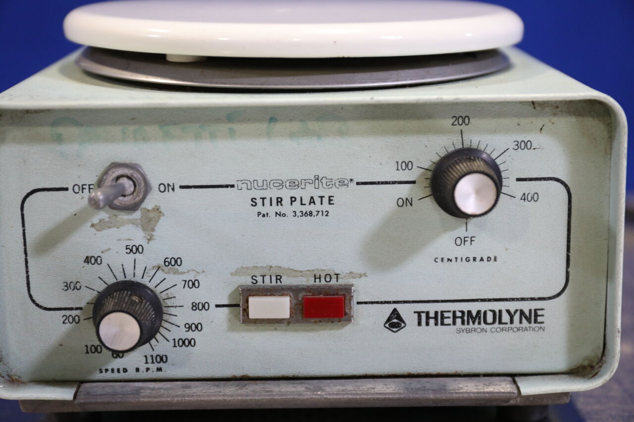THERMOLYNE SYBORN Nucerite SP-11715 Hot , Stir Plate