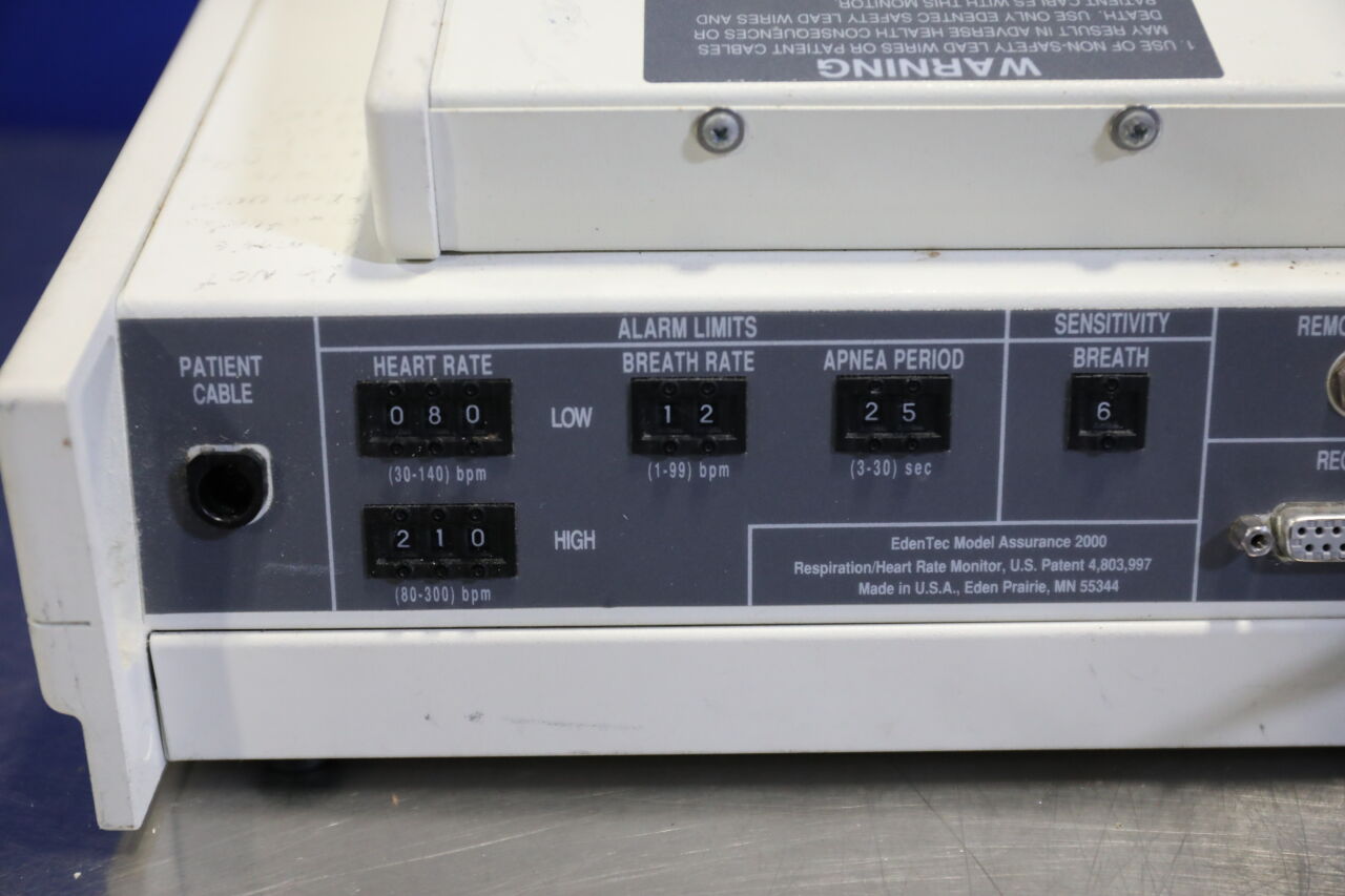 EDENTEC Assurance 2000 Apnea Monitor