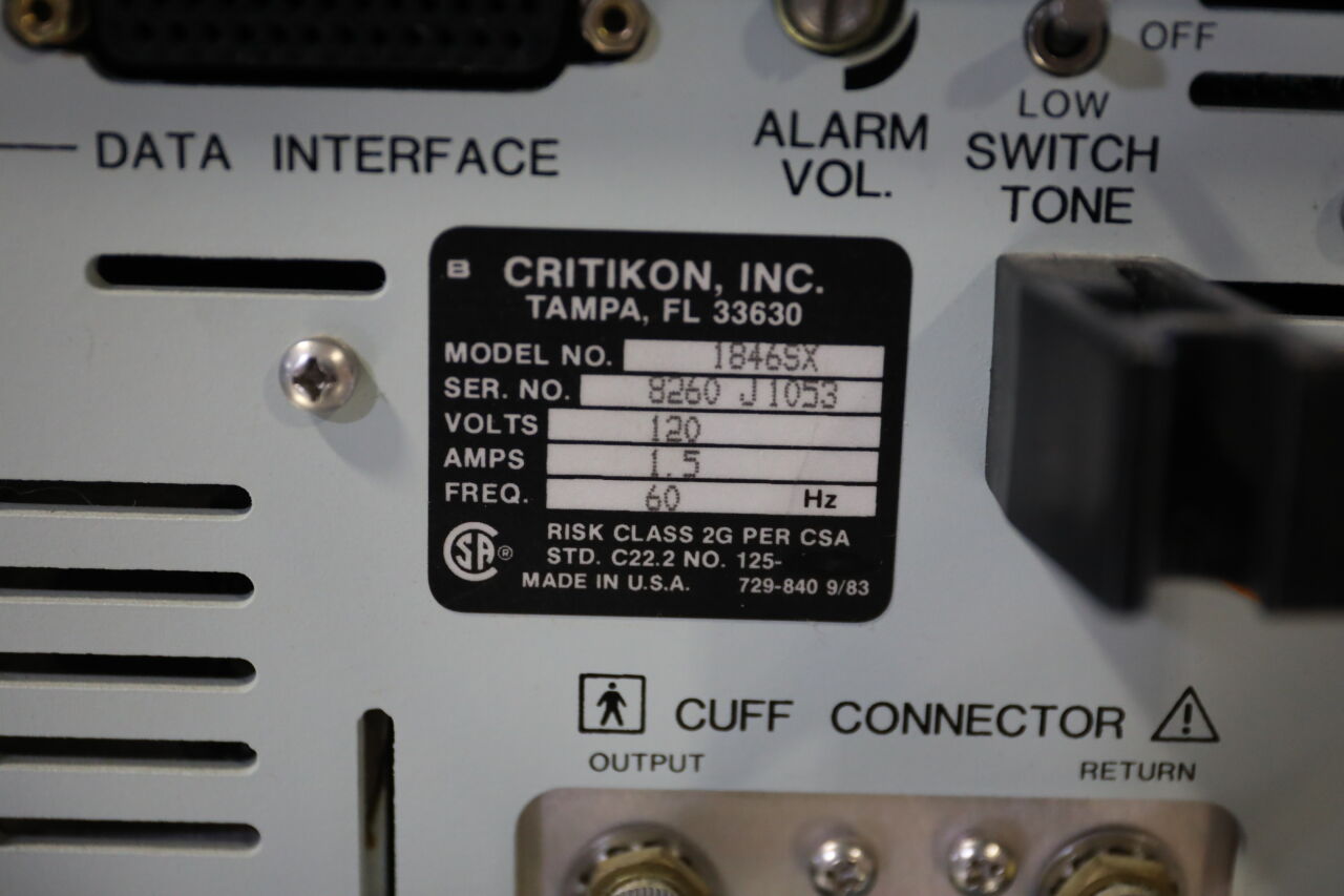 CRITIKON Dinamap 18465X Monitor