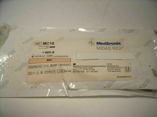 MEDTRONIC MC16 MC MIDAS REX MATCH HEAD FLUTED CUTTING BURR