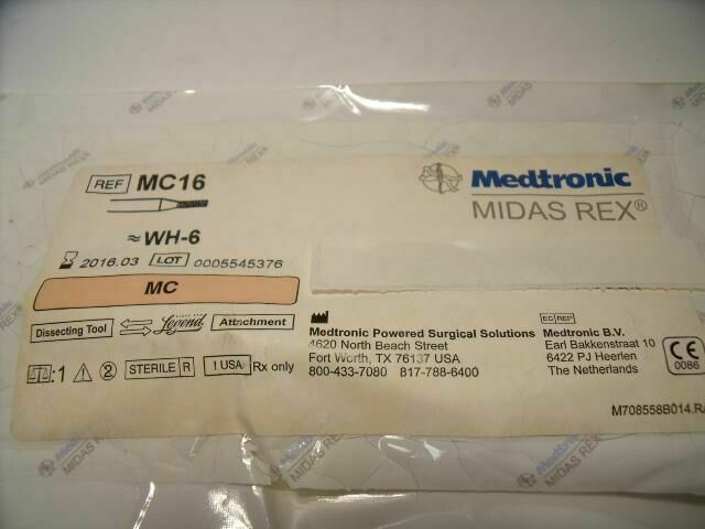 MEDTRONIC MC16 MC MIDAS REX MATCH HEAD FLUTED CUTTING BURR