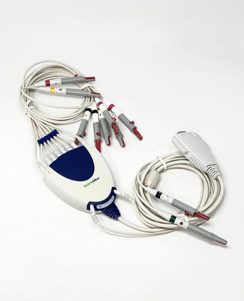 WELCH ALLYN 10‑lead ECG PATIENT CABLE FOR CP100 & CP200 EKG